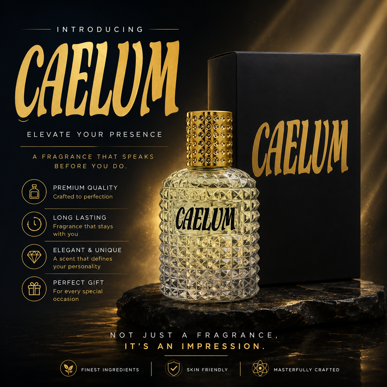 CAELUM Premium Perfume – Elevate Your Presence