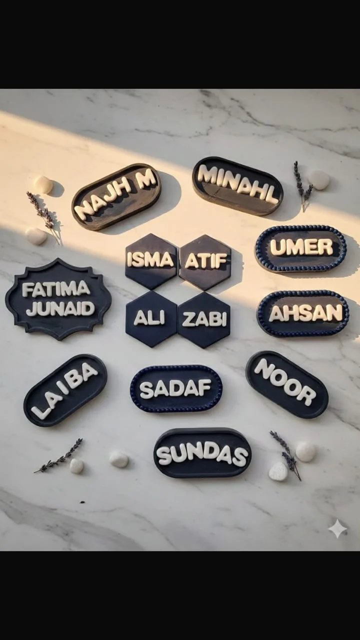 Name tray